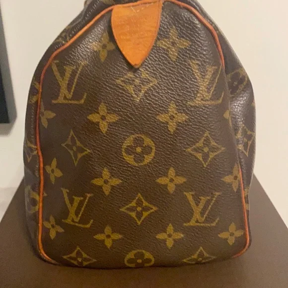 ❌SOLD❌ AUTHENTIC Louis Vuitton LV Monogram Canvas Speedy 25 Handbag Bag Vintage - Picture 7 of 16